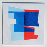 Post Minimalist Abstract Painting