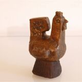 Stylized ceramic bird sculpture 1960