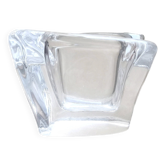 Crystal ashtray 1970s Width 12 cm