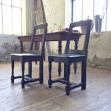 Pair chairs Lorraine