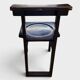 Brutalist prayer chair – Swiss monastic design, 1960