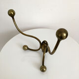 Vintage brass coat hook