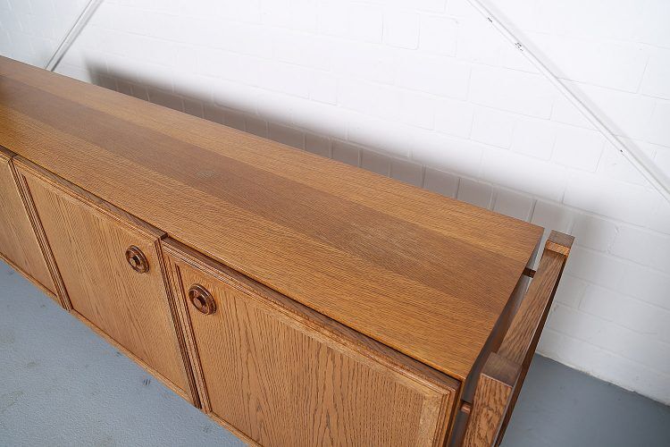 Vintage 60's German oak sideboard
