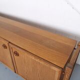 Vintage 60's German oak sideboard