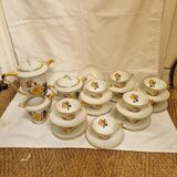 Coffee service, art porcelain, Limoges 1970
