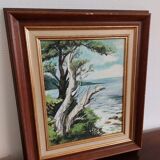 Waterfront painting