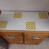Mado low sideboard, vintage, one drawer
