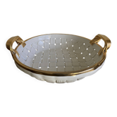 Woven ceramic centrepiece 1960 Italian work