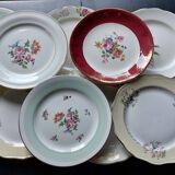 Mismatched lot 10 stamped plates