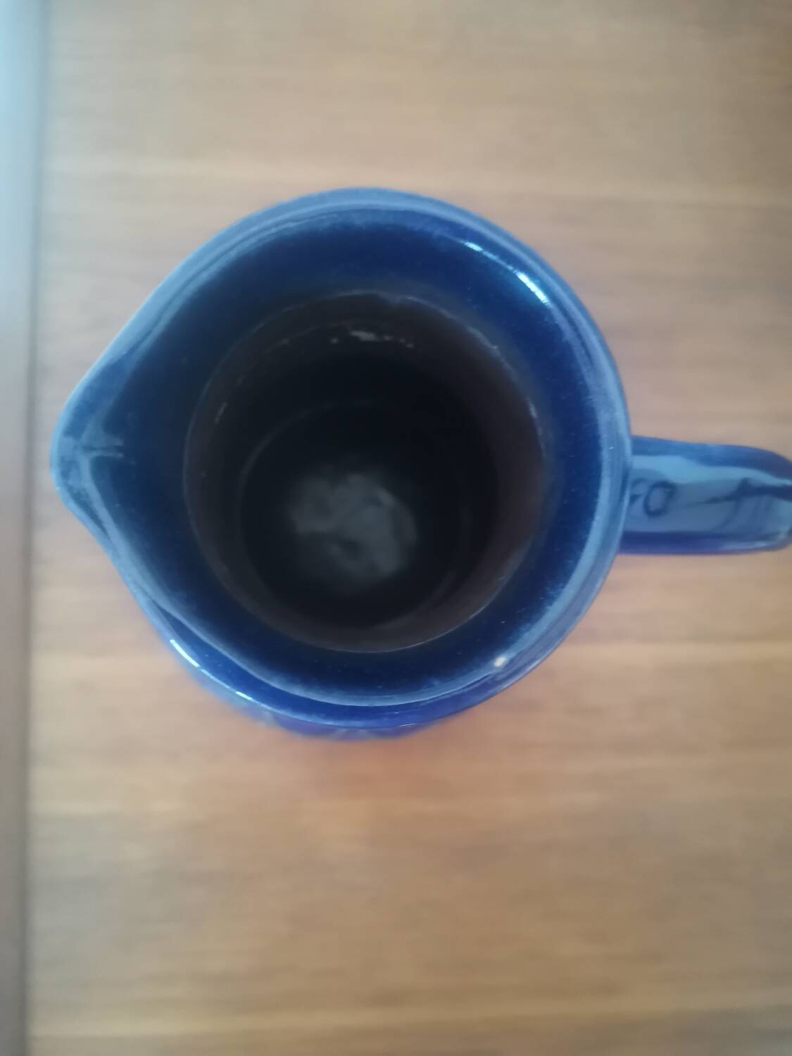 Vase pichet vintage en poterie Strehla – Céramique est-allemande du milieu du siècle, noir