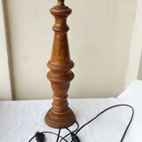 Wooden lamp foot