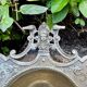 Large fruit bowl with mascaron signed WMF, Art Nouveau period.