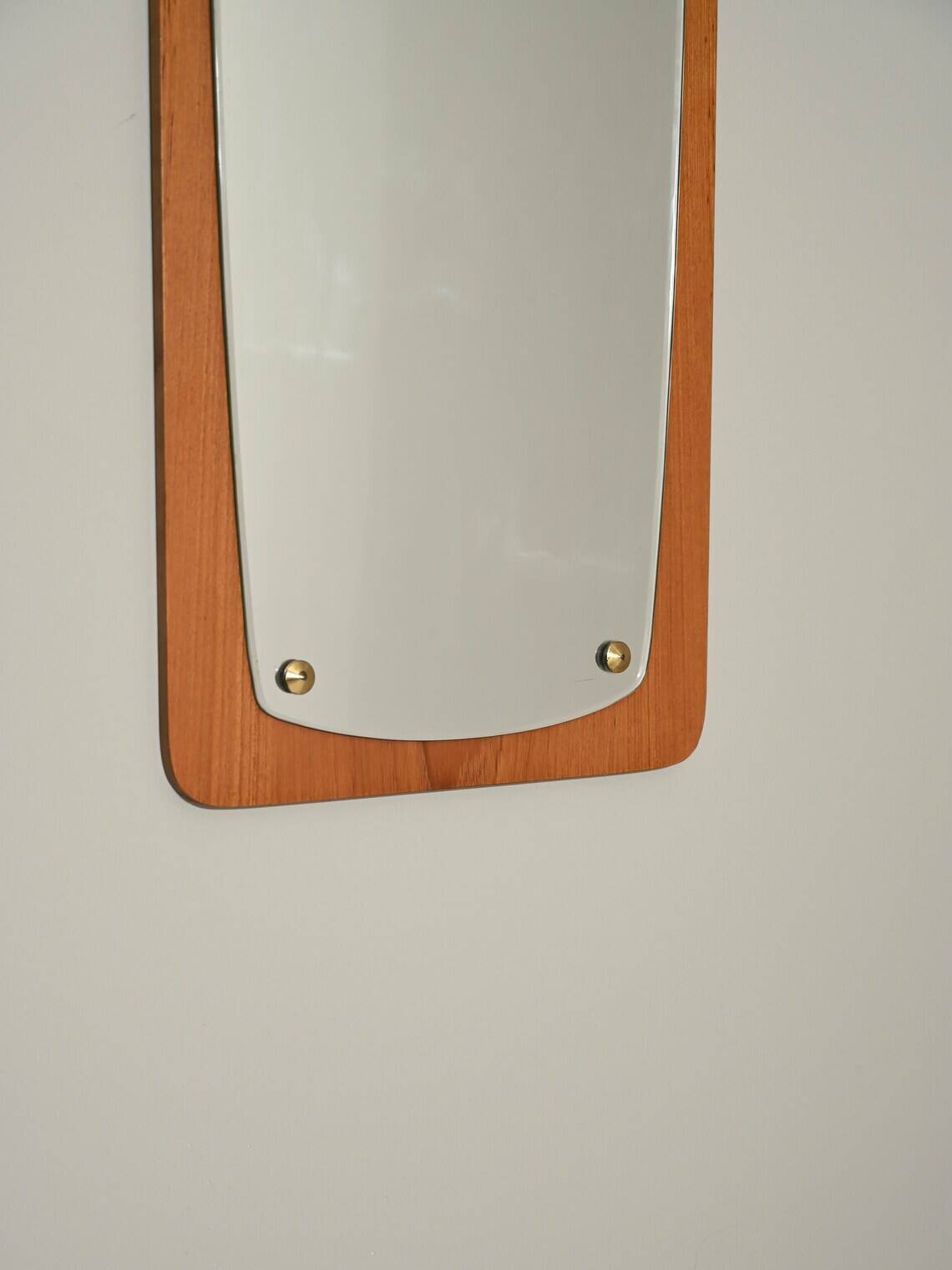 Scandinavian vintage mirror signed Fröseker