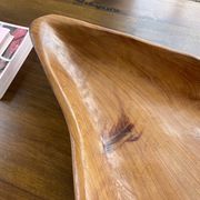 XL thuja root wooden dish