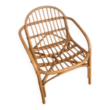 Rattan armchair