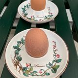 Pair of cockroaches Botanica Linnaea or Twinflower de Villeroy and Boch