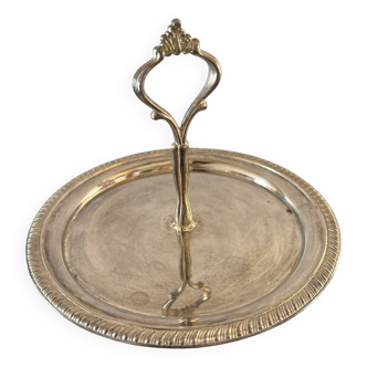 Small silver plated dish of resentment