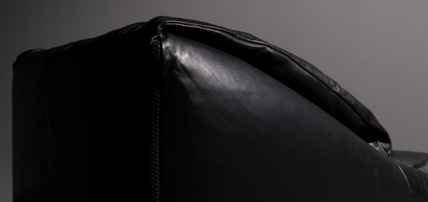 Armchair and Ottoman Cinna model Plumy made for Ligne Roset