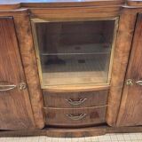 Art Deco 3-door, 2-drawer sideboard