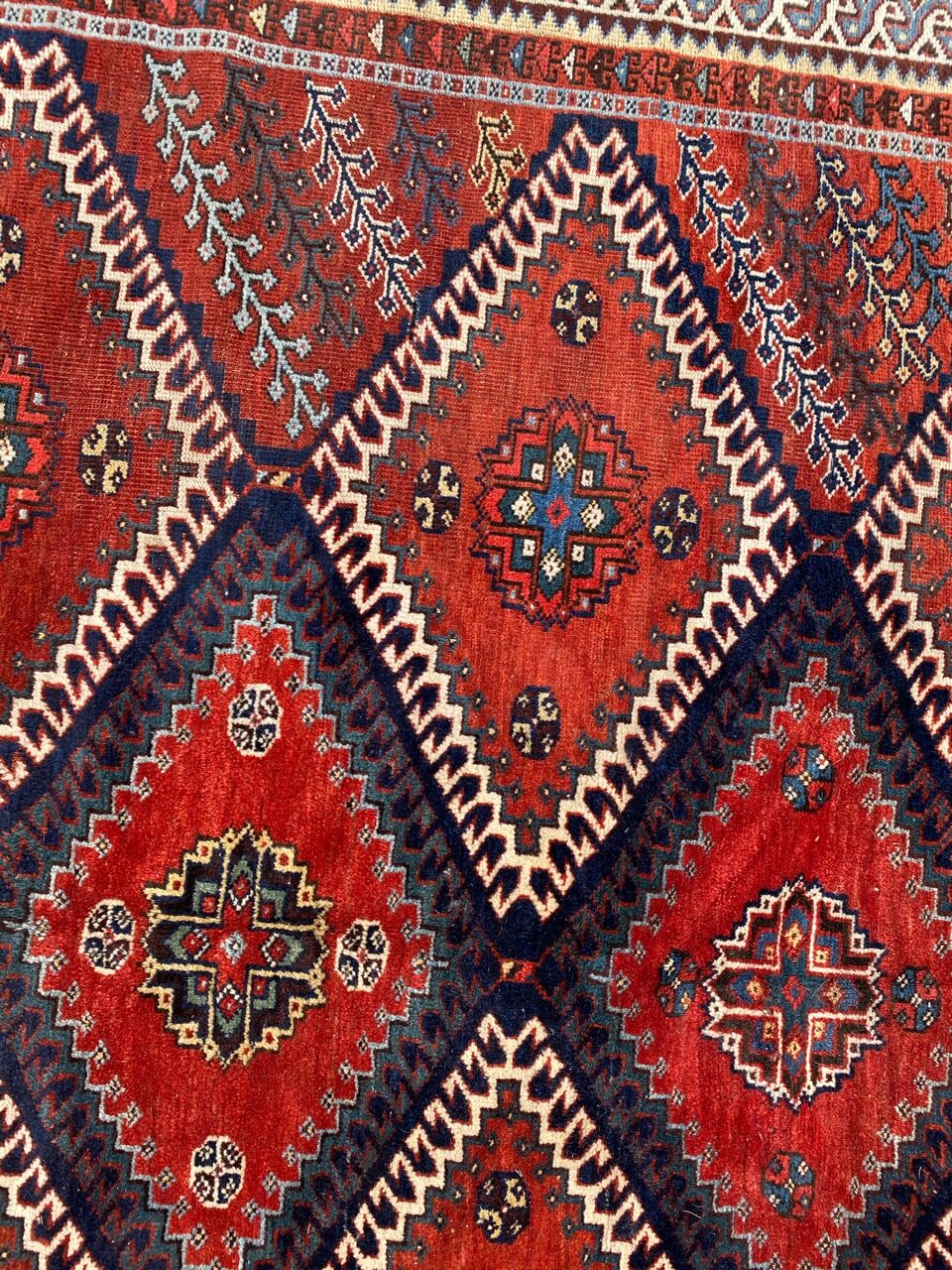 Persian carpet of ghashghai 218x310 cm