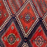Tapis ancien persan de ghashghai 218x310 cm