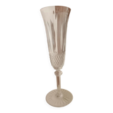 Champagne glass from the tommy collection by christallerie saint-louis white