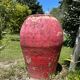 Ancient terracotta pottery jar from the 19th century