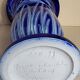 Blue-decorated stoneware vase Marcel Schmitter Betchdorff