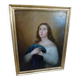 Religious oil painting. 19th century