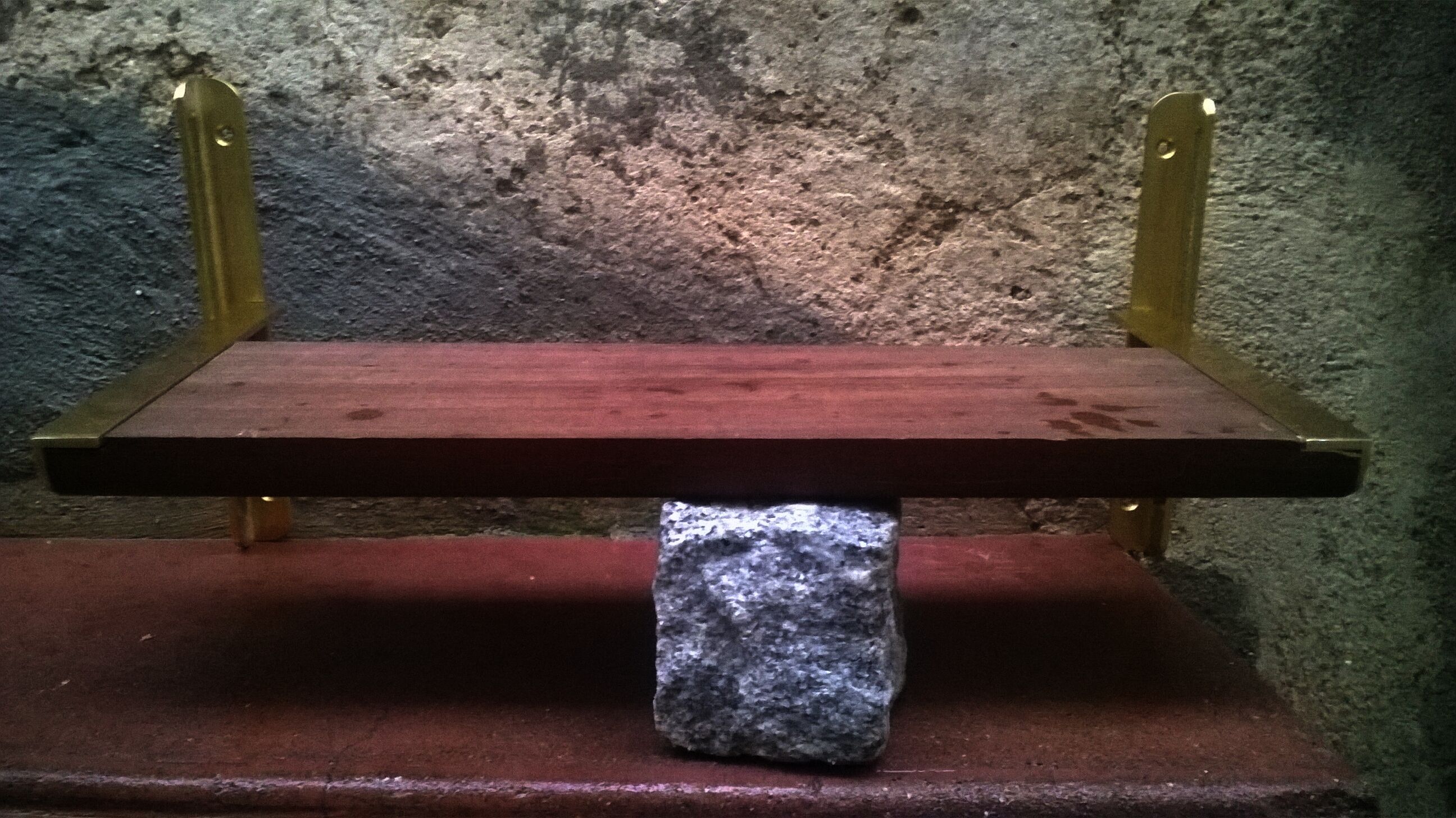 Étagère murale en pallissandre "pliable"