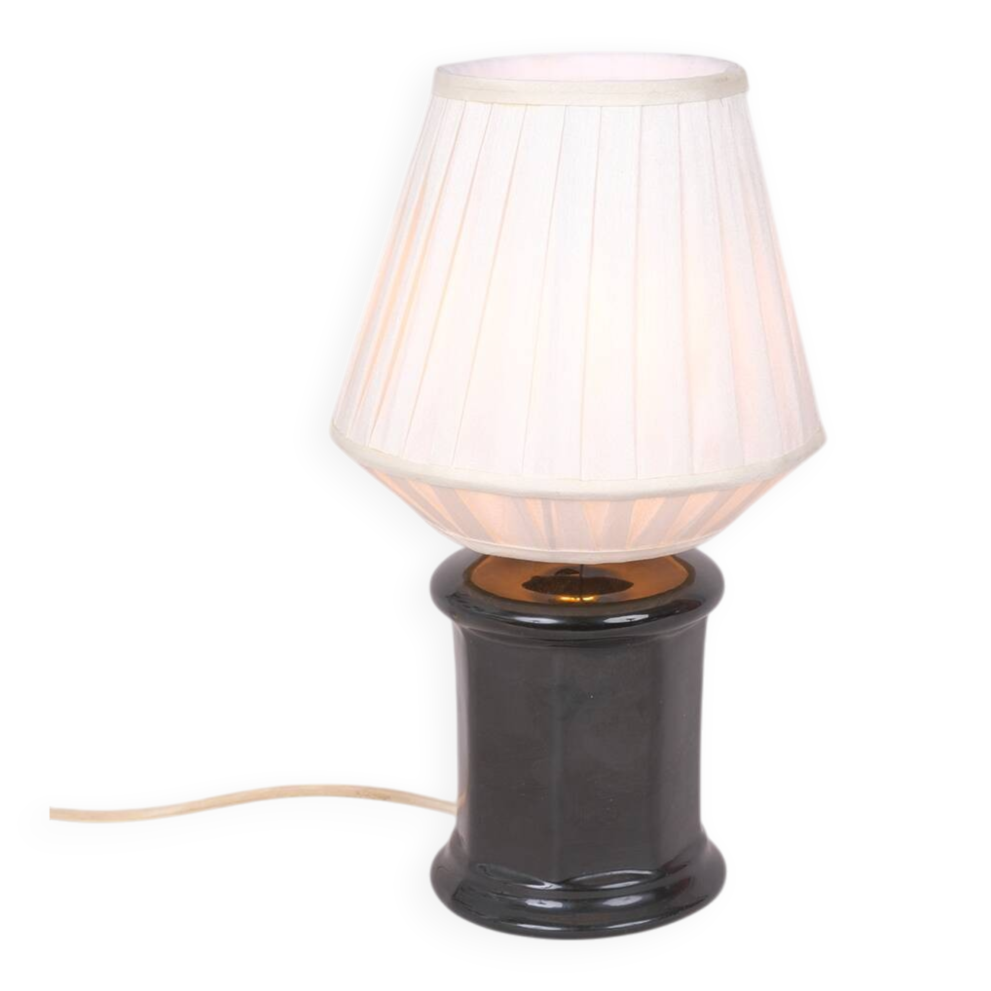 Ceramic lamp and lampshade