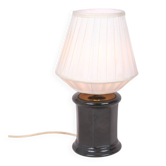 Lampe en céramique et abat-jour