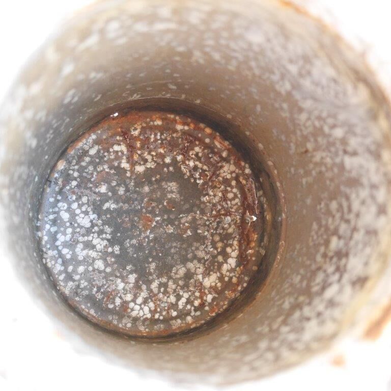 Enamelled sheet metal pitcher