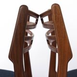 Paire de chaises vintage en teck de Johannes Andersen pour Vamo (années 1960) – Modèle 1