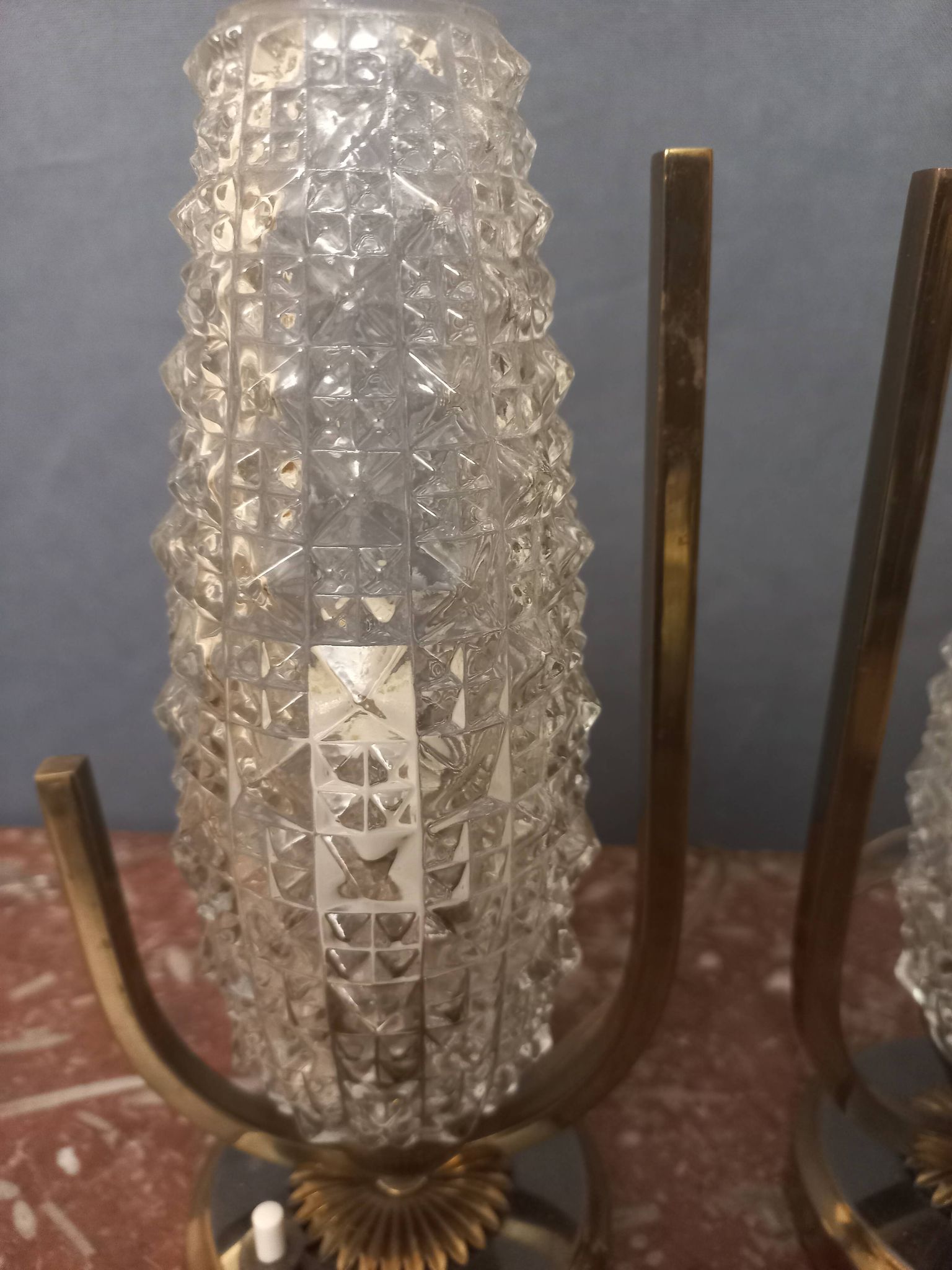 Pair of designer lamps