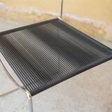 Black vintage scoubidou chair