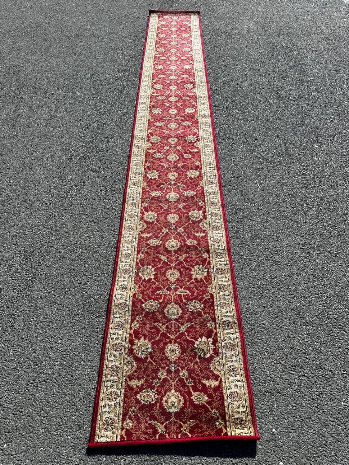 Oriental hallway rug