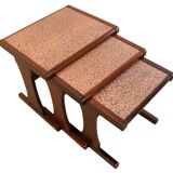 mid century  Copper nesting tables 'Birstall'