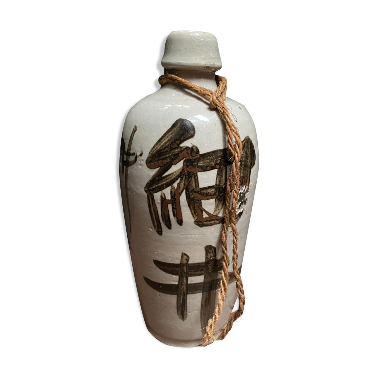 Ancient Japanese Tokkuri Sake Jar