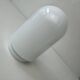 Vintage "block" wall light in opaline.