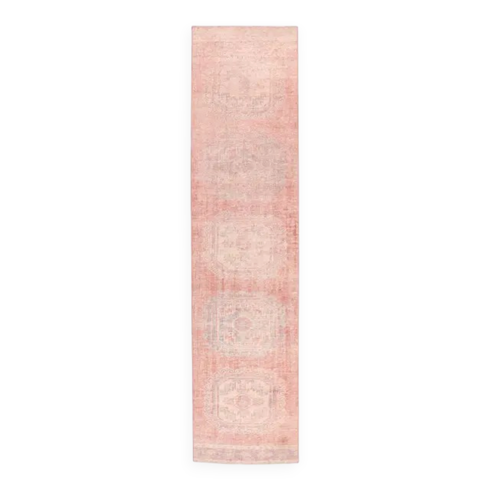 1970s Turkish Demirci hand-knotted runner 81x335
