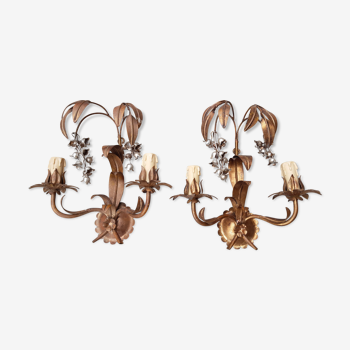 Pair of Hans Kogl sconces