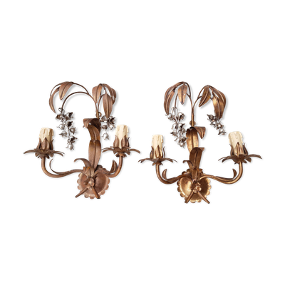 Paire d'appliques Hans Kögl