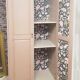 Old pink wardrobe