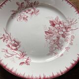 Set of 4 Maastricht earthenware dinner plates
