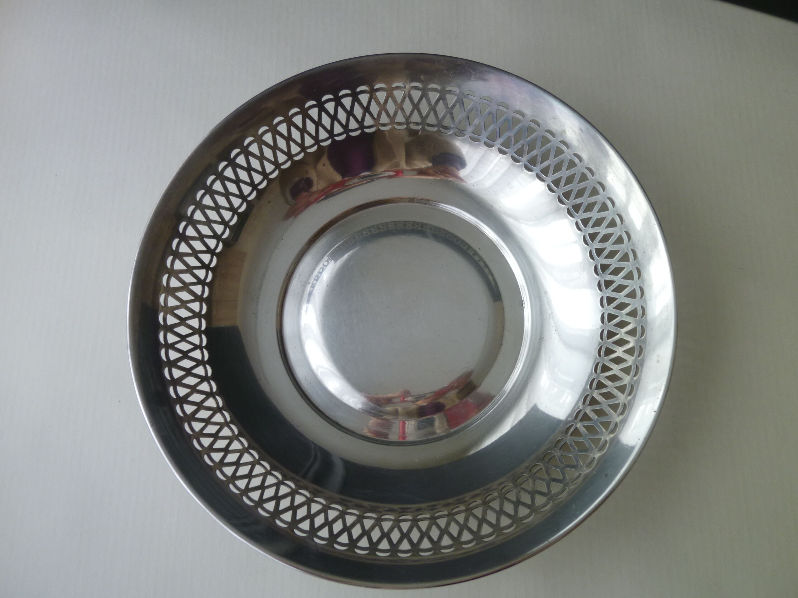 Bannette or Silver Metal Bread Basket