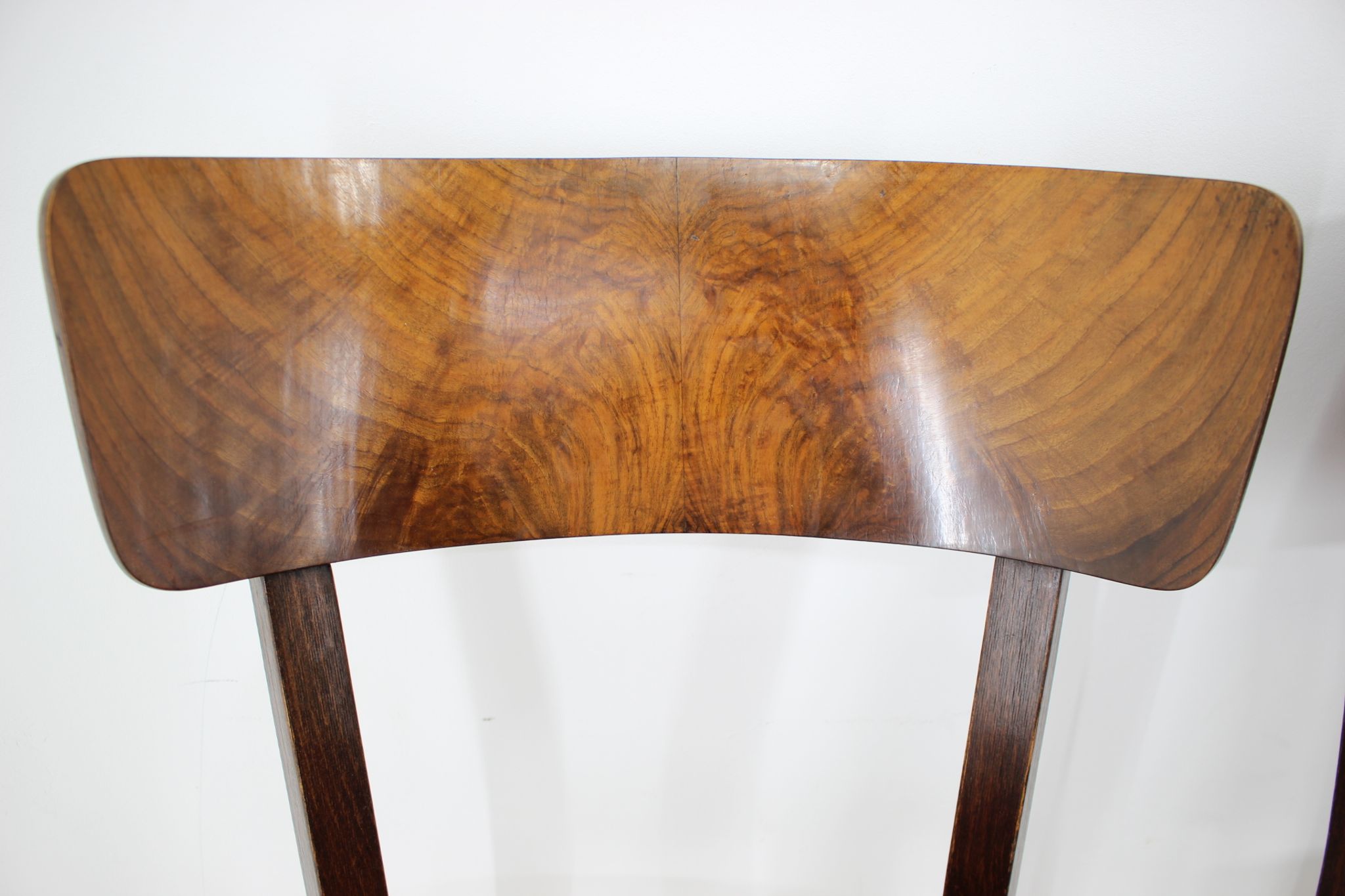 1940s Set of Four Dining Chairs ,Czechoslovakia