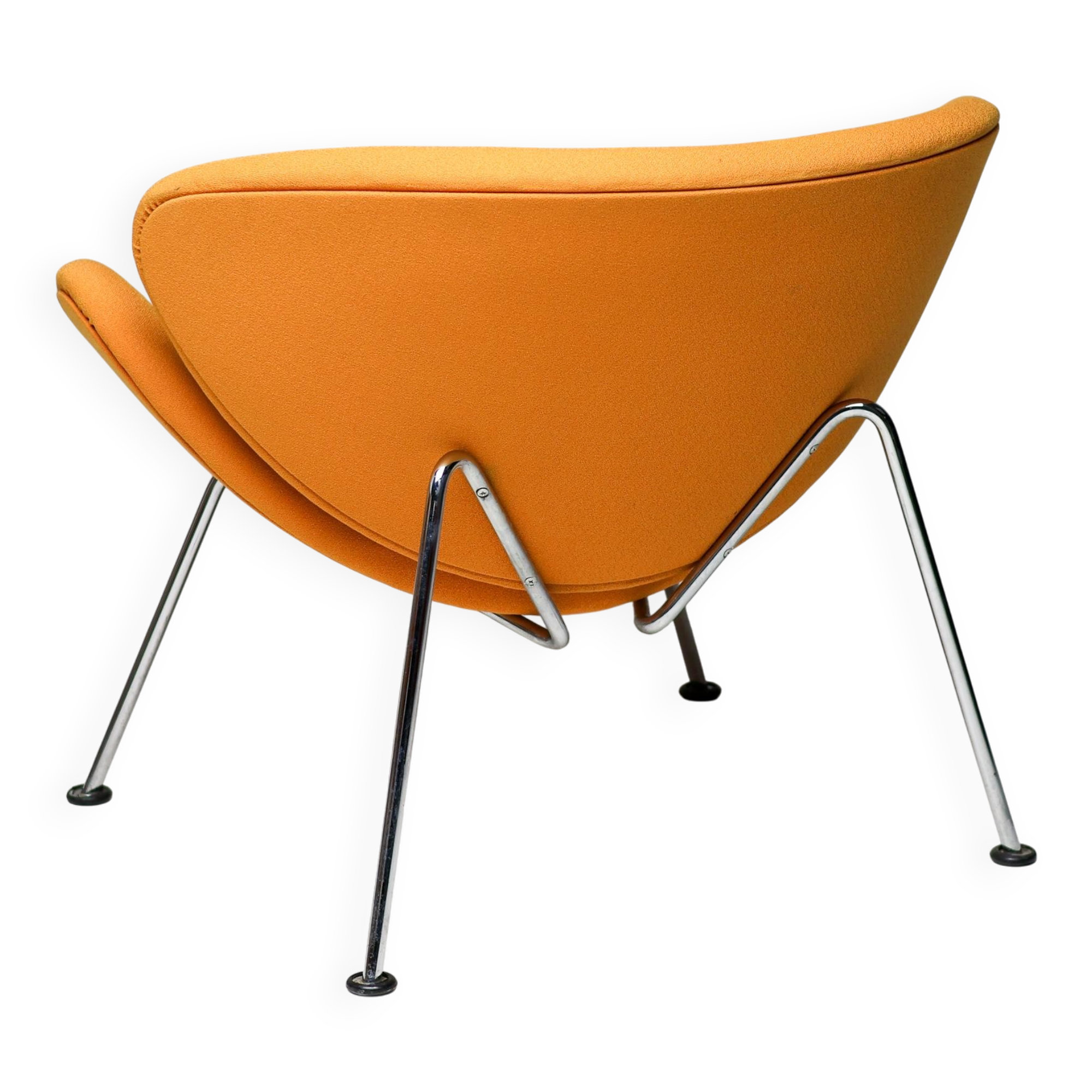 Fauteuil orange slice par Pierre Paulin