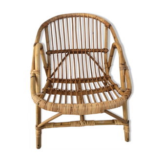 Child rattan chair