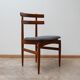 Chaises à manger du milieu du siècle en teck par Poul Hundevad